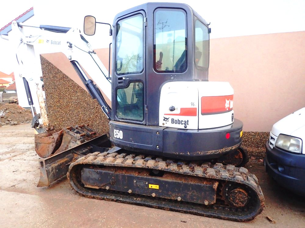 5t Minibagger Bobcat E50 Top Zustand Czechmat Cz