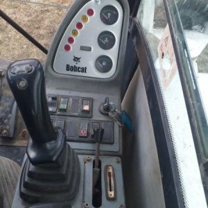 foto 12.5t kettenbagger gummi powertilt offset Bobcat 444