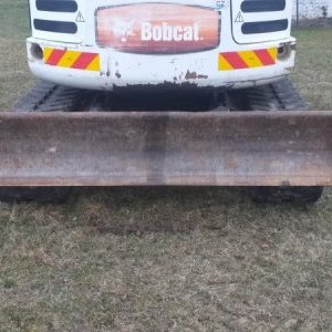 foto 12.5t kettenbagger gummi powertilt offset Bobcat 444