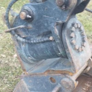 foto 12.5t kettenbagger gummi powertilt offset Bobcat 444