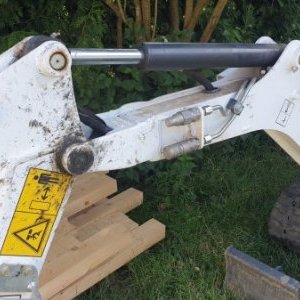 foto 1.1t/71-110cm minibagger +bohre Bobcat E10Z mikro ketten