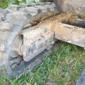 foto 1.1t/71-110cm minibagger +bohre Bobcat E10Z mikro ketten